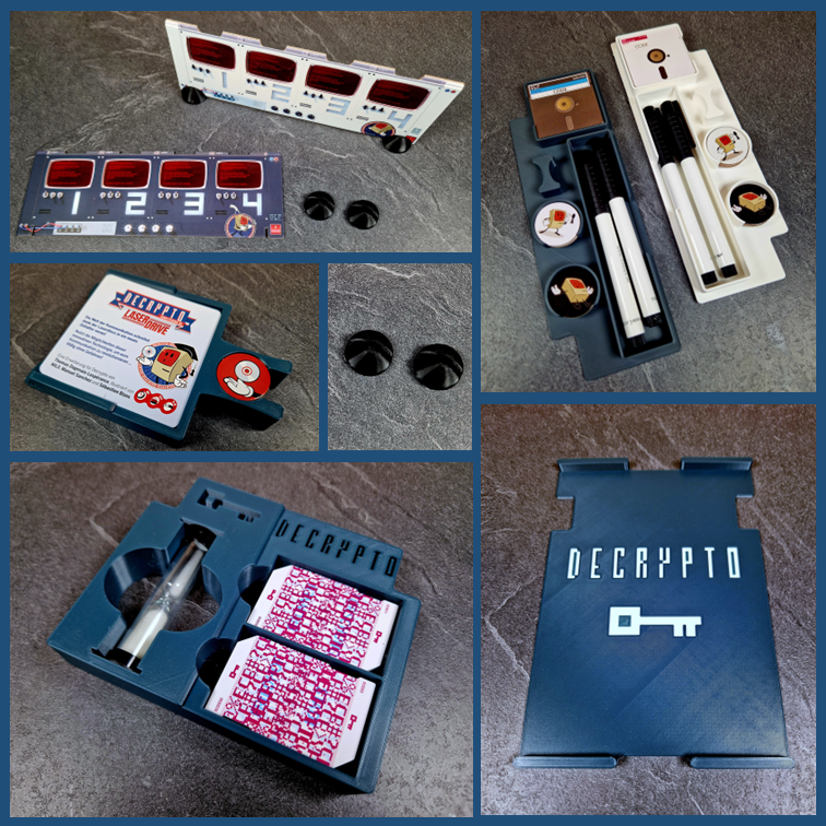 DECRYPTO 5th ANNIVERSARY - Insert (inkl. 3D Standfüßen)