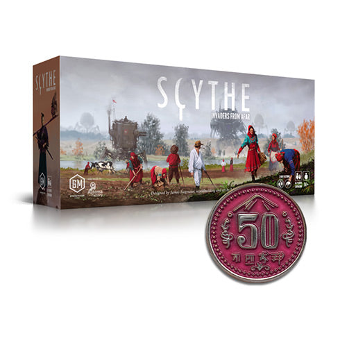 SCYTHE INVASOREN AUS DER FERNE ERWEITERUNG - Metallmünzen Set