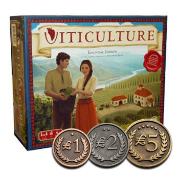 VITICULTURE - Metallmünzen Set