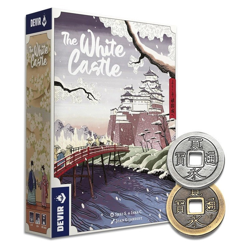 THE WHITE CASTLE - Metallmünzen Set