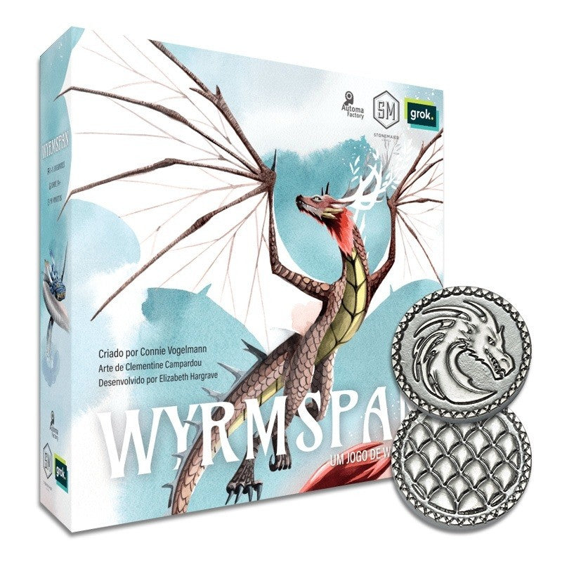 WYRMSPAN / SCHWINGENSCHLAG - Metallmünzen Set