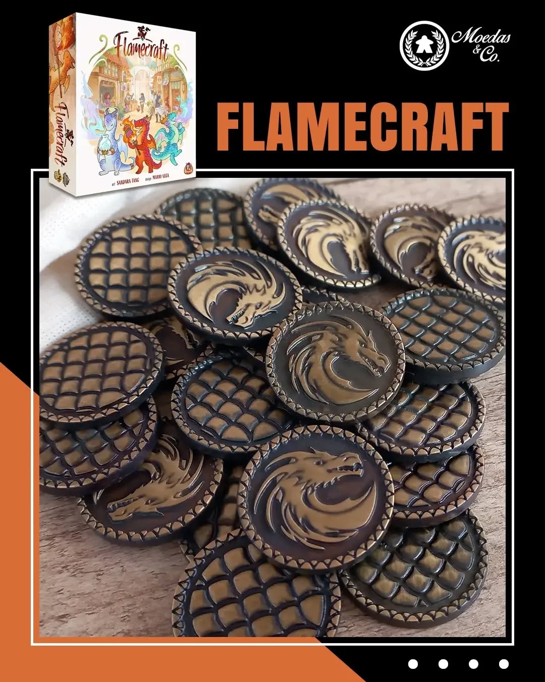 Flamecraft - Metallmünzen Set
