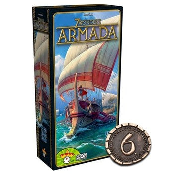 7 WONDERS - ARMADA ERWEITERUNG - Metallmünzen Set