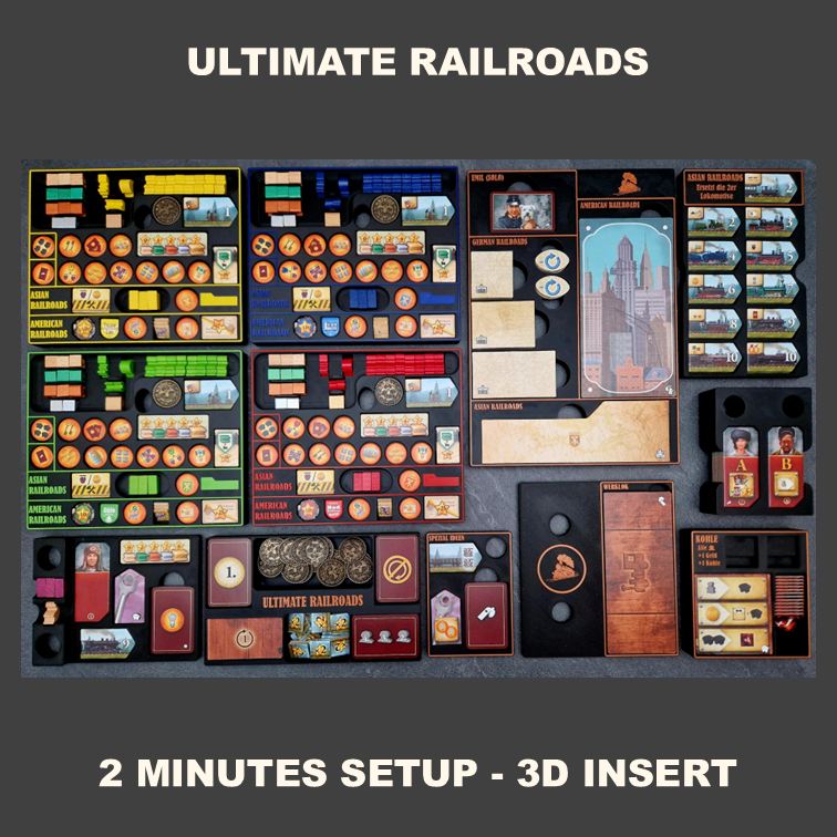 ULTIMATE RAILROADS - Insert