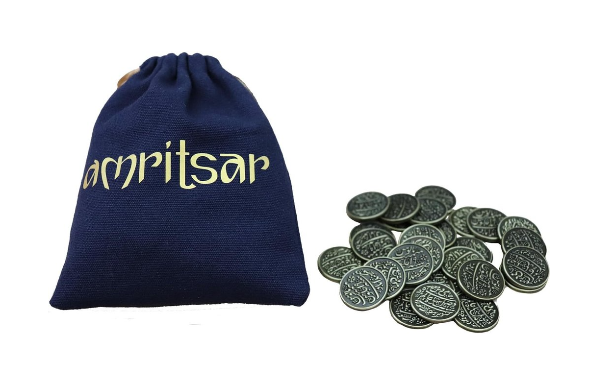 AMRITSAR - Metallmünzen Set (Original Upgrade von Ludonova)