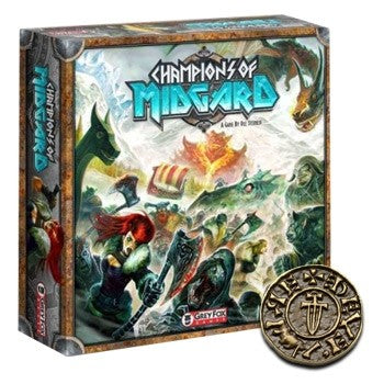 CHAMPIONS OF MIDGARD - Metallmünzen Set