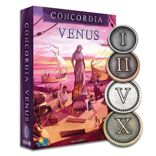 CONCORDIA - VENUS ERWEITERUNG - Metallmünzen Set