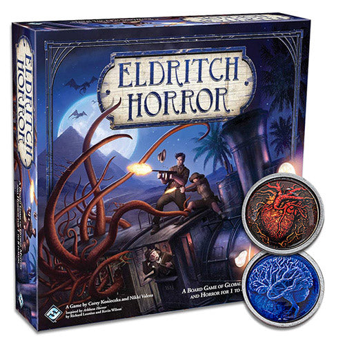 ELDRICH HORROR - Metallmünzen Set (Token)