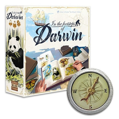 AUF DEN WEGEN VON DARWIN - Metallmünzen Set