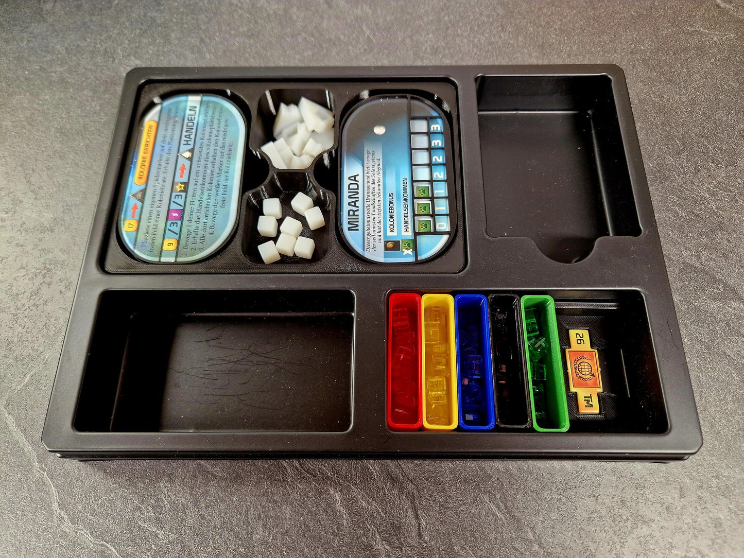TERRAFORMING MARS Big Box Einsatz Verbesserungen (Insert, Inlay, Organizer)