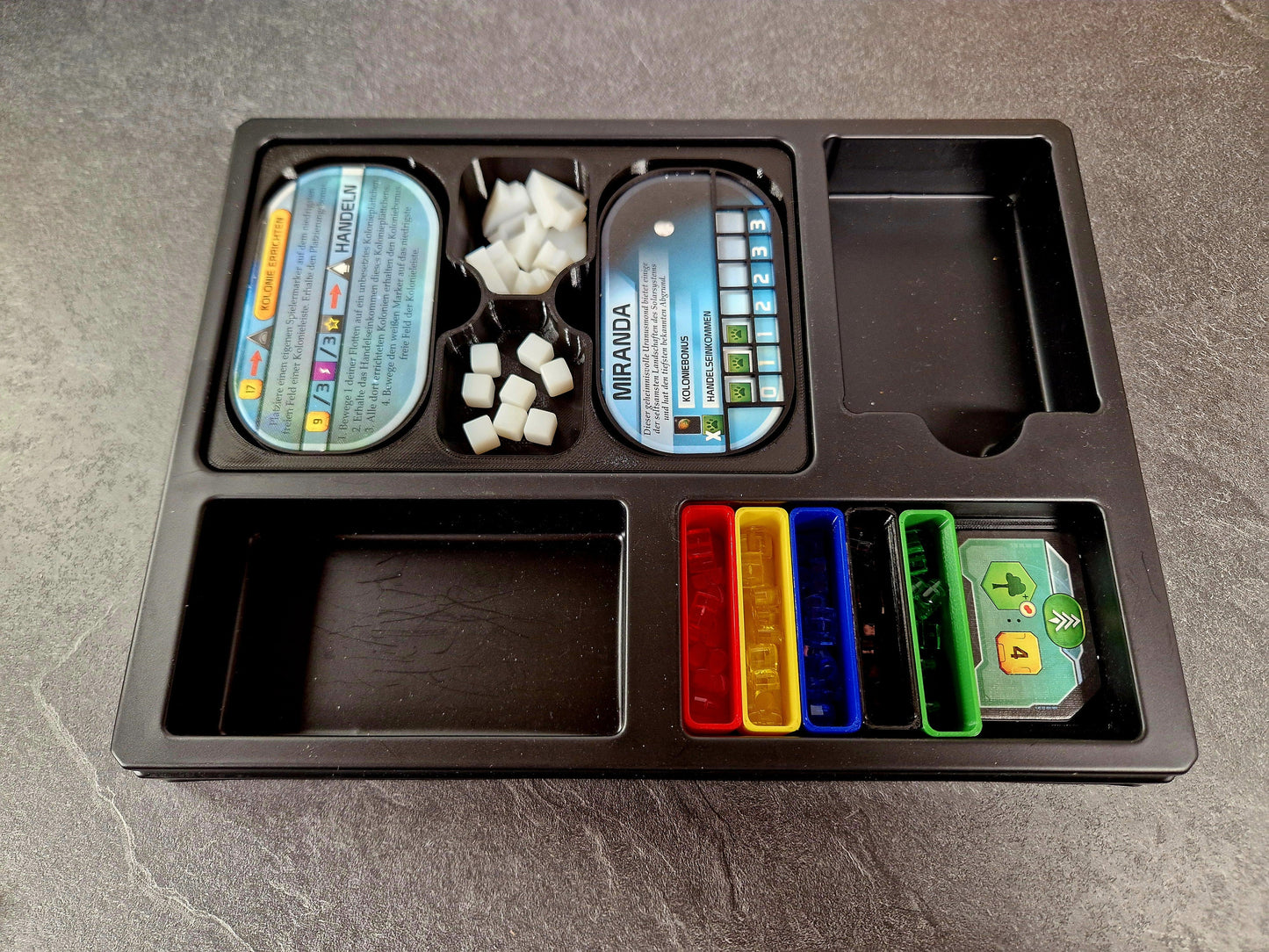 TERRAFORMING MARS Big Box Einsatz Verbesserungen (Insert, Inlay, Organizer)