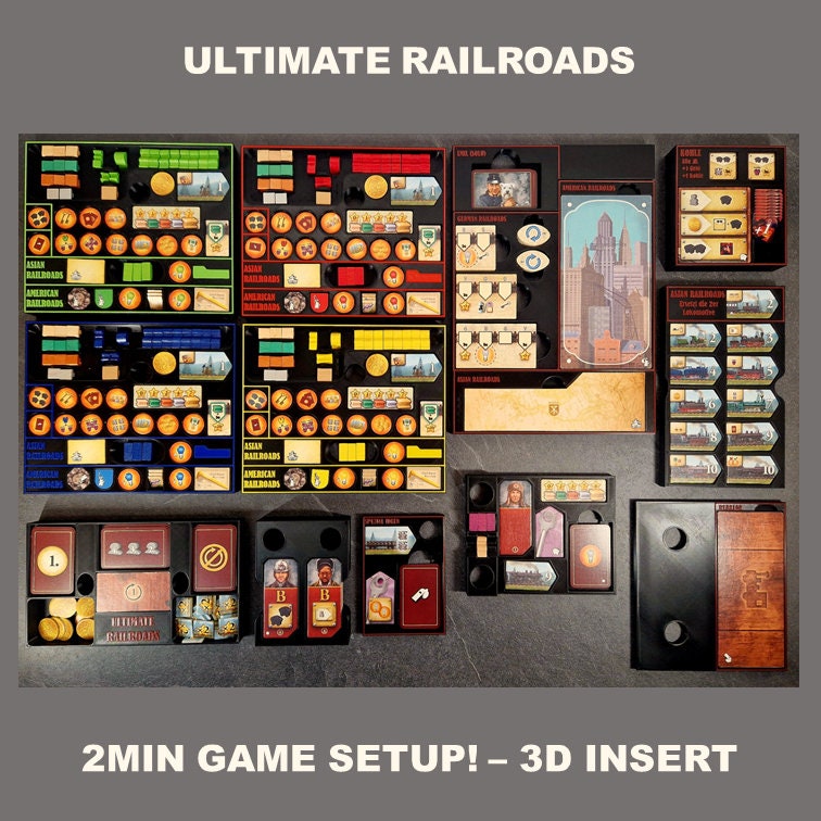 ULTIMATE RAILROADS - Insert - SL-3D.de