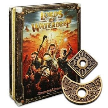 LORDS OF WATERDEEP - Metallmünzen Set