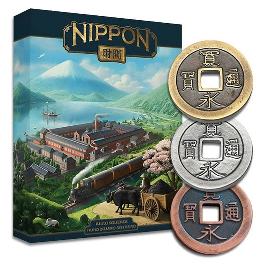NIPPON: ZAIBATSU - Metallmünzen Set