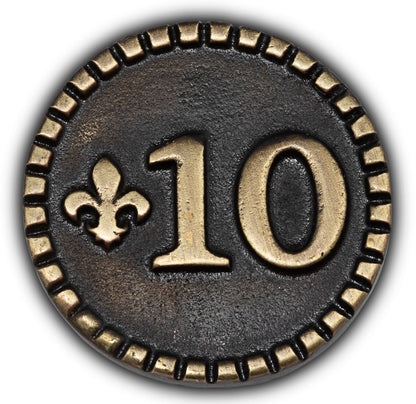 ORLÉANS - Metallmünzen Set