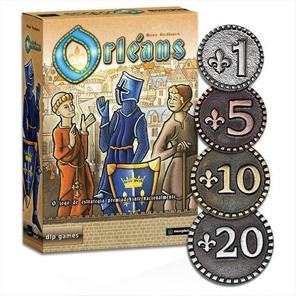 ORLÉANS - Metallmünzen Set