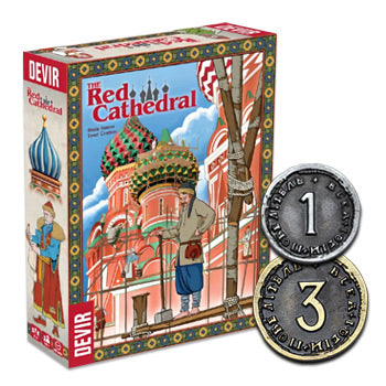 RED CATHERDRAL - Metal Coins Set