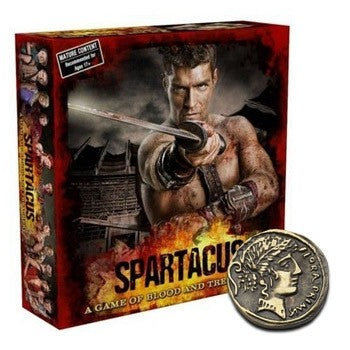 SPARTACUS - Metallmünzen Set