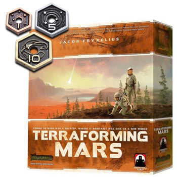 TERRAFORMING MARS - Metallmünzen Set