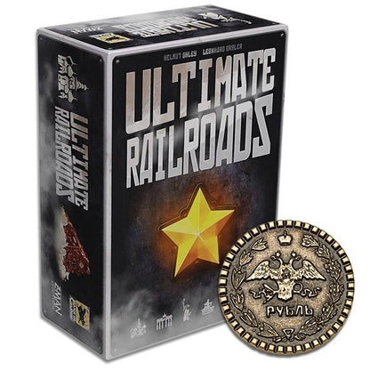 ULTIMATE RAILROADS - Metallmünzen Set